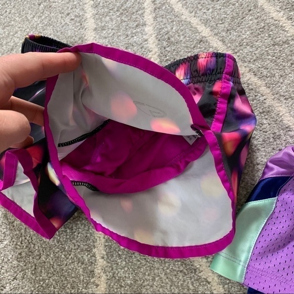 Champion Bundle of 2 Purple Athletic Shorts XS 4/5 - Picture 4 of 6